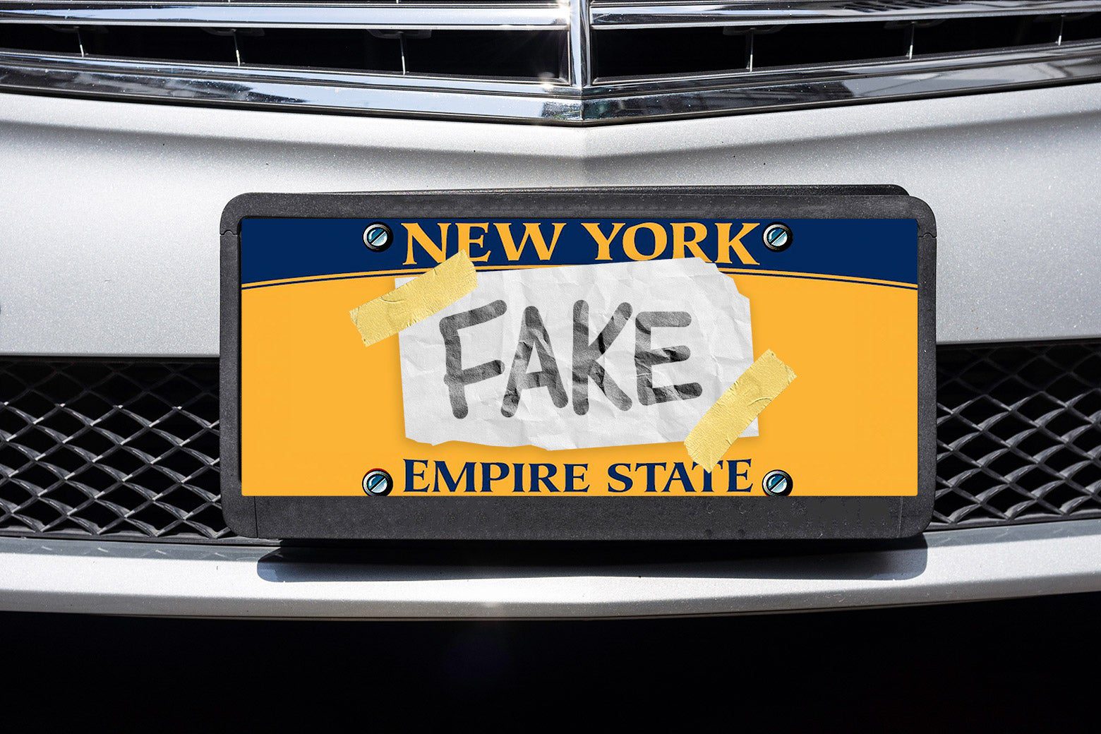 Fake License Plate Penalty