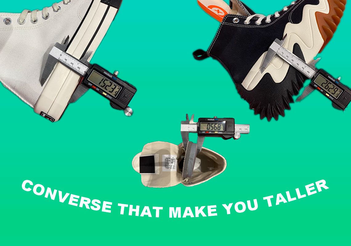 How Much Taller Do Converse Make You
